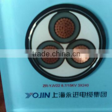 copper conductor XLPE insulated STA pvc sheath power cable