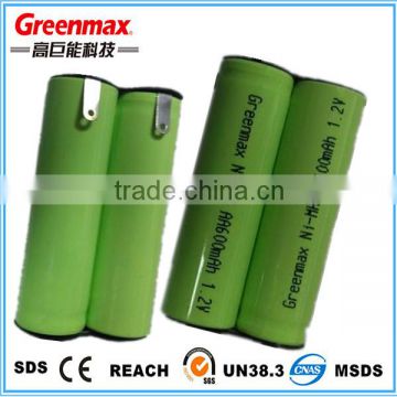 Factory manufacture aa 600mah battery pack