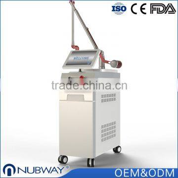 1064 nm / 532nm pigments tattoo removal varicose veins laser treatment q-switch nd yag laser