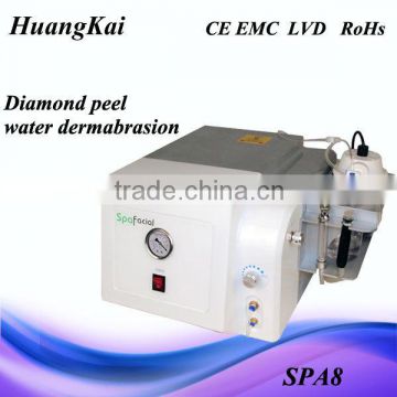 Micro- diamond dermabrasion machine with pon system