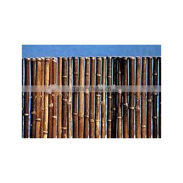 WY-CC175 2016 natural and eco-friendly black bamboo fence/bamboo poles manufactures china