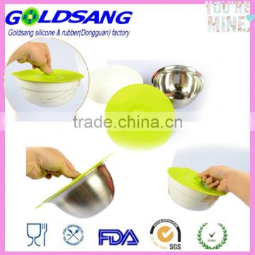 Airtight bowl pan silicone suction lids