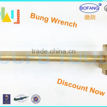 Non-Sparking Safety Aluminum Bronze tool Bung Wrench