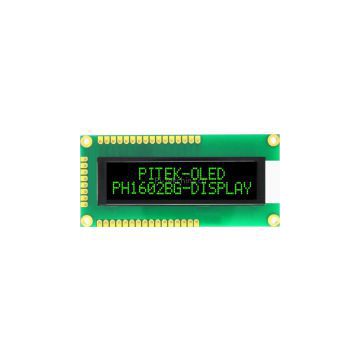 PH1602BG 16x2 Character OLED Display Module