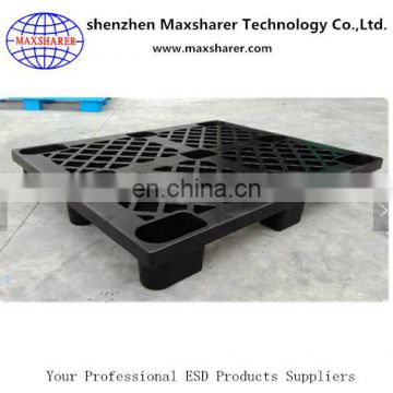 Plastic conductive pallet for esd industry use