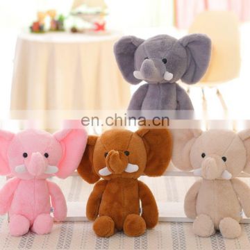 free sample wholesale cute stuffed animal elephant,plush soft elephant toy for kids, elephant custom plush toy