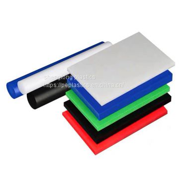 Various colors uhmw pe1000 plastic cutting board