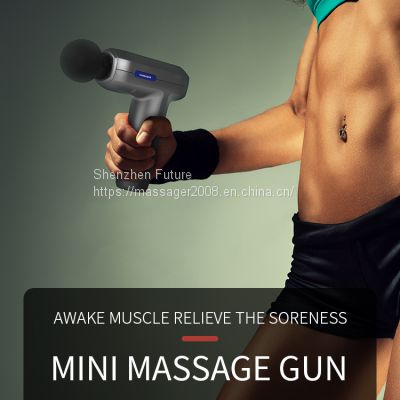 2021 new design hot sell cordless sports fascia gun muscle massage gun