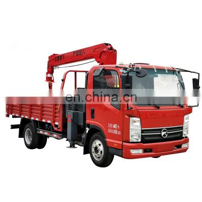factory supply self contained truck crane, lorry crane for truck
