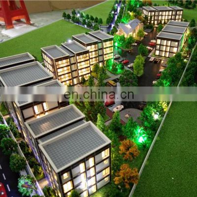 Ho sale 3d miniature building model houses  for real estate