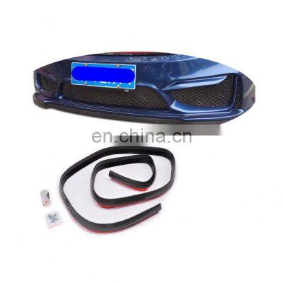 Carbon Universal Car Front Spoiler Lip Body Kit for All Model