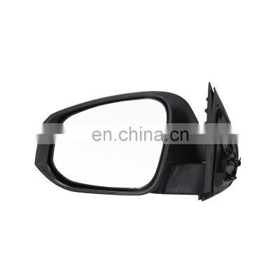 Fast Delivery Auto Car Black Manual Side Rear View Mirror For Toyota Hilux Revo
