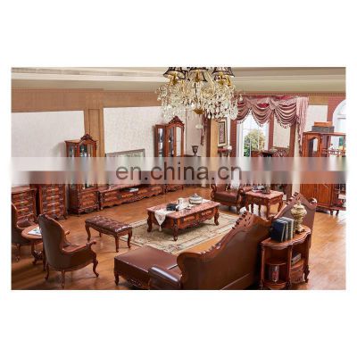 Classic luxury furniture corner couch one two three sofa set luxury couch living room sofas