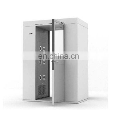 High quality double door automatic cleanroom/clean room air shower stainless steel air shower