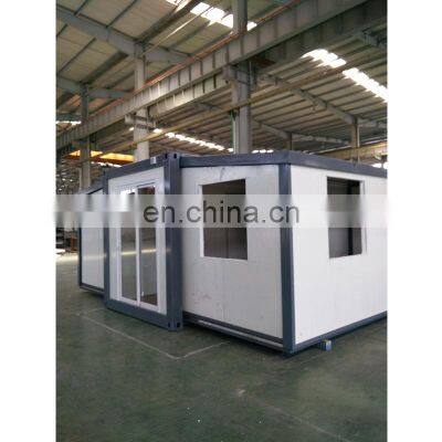 Expandable container house for family living with bedroom/living room/kitchen/bathroom