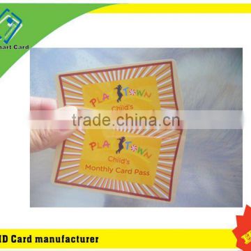 SGS Approved Standard Full Colour PVC card printing