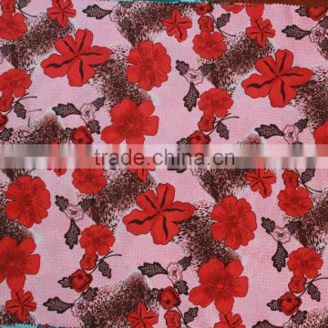 fabric printing for lady dress 160cm