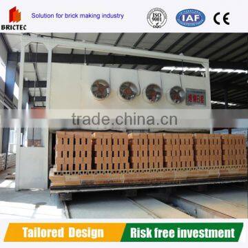 Hot-Selling 4.6 m width tunnel kiln and vacuum red brick making machine offer