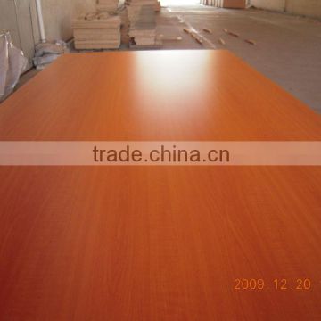 Beech mlamine laminated MDF for American market