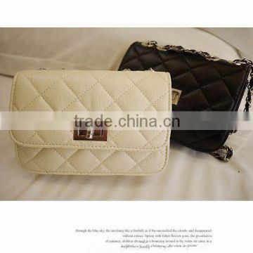 CATWALK02619-1 Lady Fashion Elegance Ladies PU Hand Bags Women PU Shoulder Bags Beige color