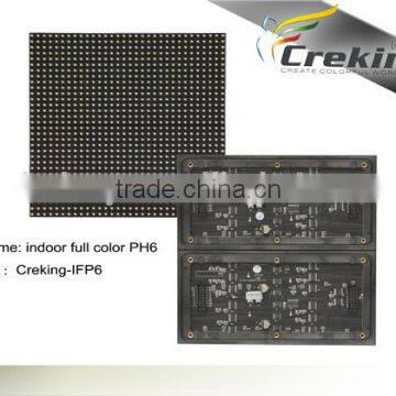 high quality shenzhen led p6 indoor full color led display modules