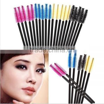 Color Disposable Eyelash Extension Brush Mascara Wands Applicator Womens Cosmetic Makeup Tool