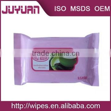 iso certificate Private Label facial cleaning Wet Wipes