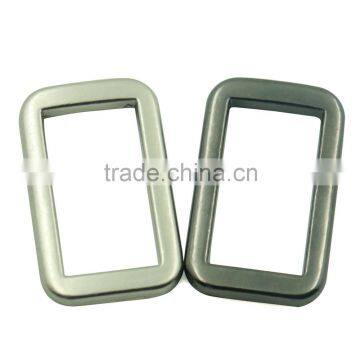 Cheap price zinc alloy 25mm 1 inch metal rectangle belt buckle