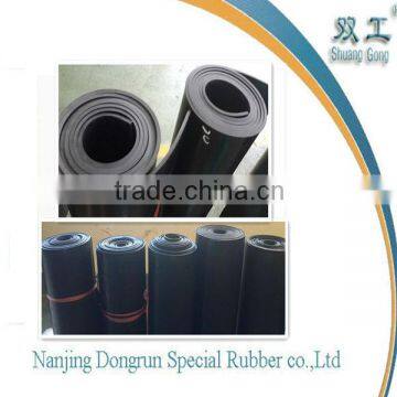 odourless plain black rubber sheet