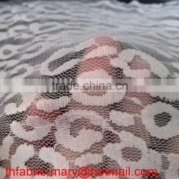 fashionable lace fabric with polyester spandex for shoe accessories TH-2039