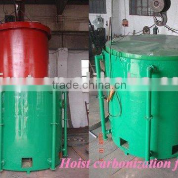 CE&ISO approved wood charcoal carbon stove carbonization furnace
