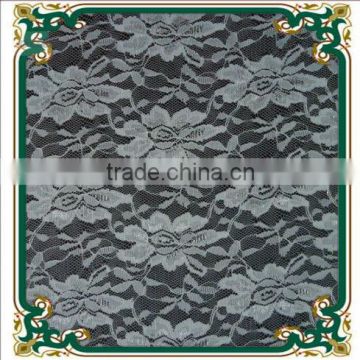 High quality nylon cotton lace fabric