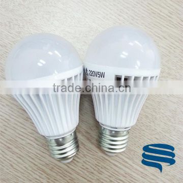 3W 5W E27 Plastic Led Bulb Housing