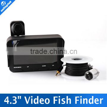 4.3 Inch Camera Night View Underwater Fishing Camera DVR Recorder For 720P/480P LCD Display 20M Cable Fish Finder DVR 20M Cable