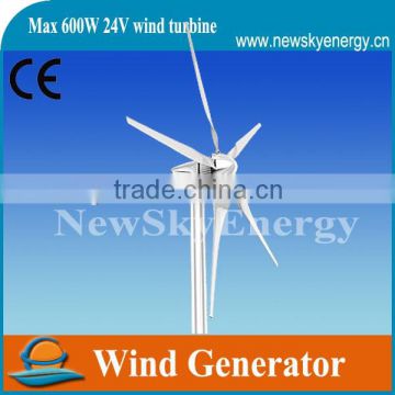24-Hour Monitoring Function Domestic Wind Turbine