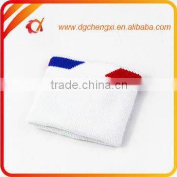 white woven tennis Sport Wristband /woven Sweatband