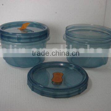 round screw container 16oz 473ml set of 3