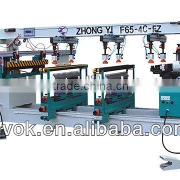 two motor Four rows multi drilling machine