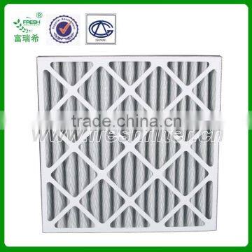 G2-F5 Synthetic fiber Foldaway plank filter with carboard frame used in pharmaceutical factory(Manufacturer)