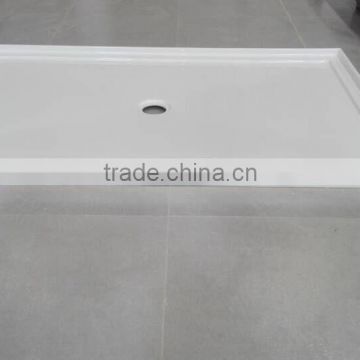 60"*36" acrylic shower tray without drain