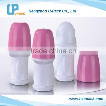 50ml hot sales cosmetic deodorant plastic roll on bottles