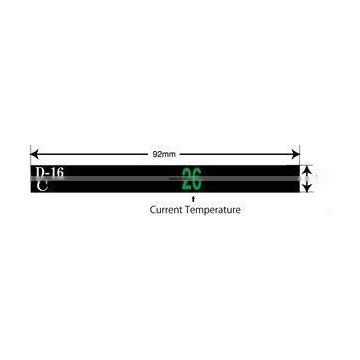 Room temperature sensor label/Reversible/Color changing thermometer label