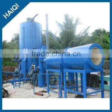 plastic gasifier furnace for steam boiler, rotary dryer