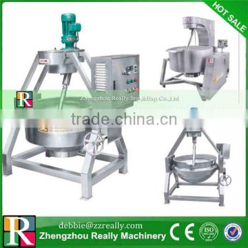 Steam cooking kettle mixer/Gas jacketed kettle/Planetary mixer frying pan