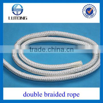 white polyester double braided rope for sale