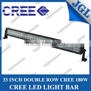 china manufacturer JGL cree 180W led light bar,double row fog lamp,flexible led light bar strip