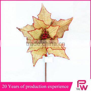 bulk buy christmas decorations decorative artificial flower burlap for christmas market