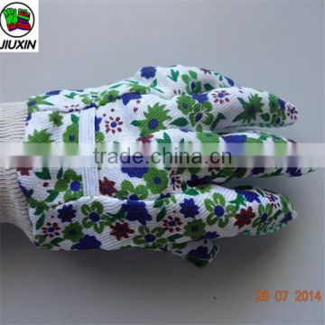 Drill cotton garden glove for children