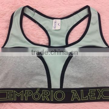 Comfortable sports bra new design shantou factory