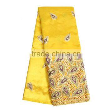 Top Grade Indian Raw Silk George Wrappers Nigerian George Wrappers